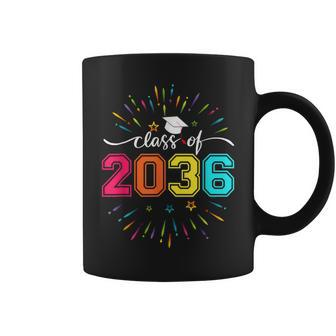Class Of 2036 Pre K To 12 Handprint On Back Grow With Me Coffee Mug - Monsterry CA
