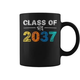 Class Of 2037 Grow With Me First Day Of School Graduation Coffee Mug - Monsterry UK