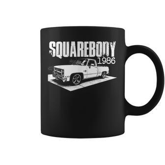 Classic 1986 Square Body C10 Truck Old School Vintage Truck Coffee Mug - Monsterry DE