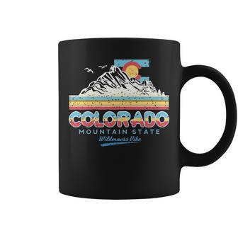 Classic Colorado Retro Colorful 80S Coffee Mug | Mazezy
