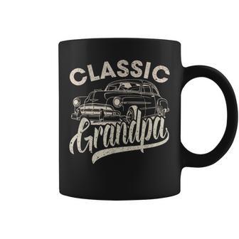 Classic Grandpa Saying Car Lover Dad Papa Grandpa Coffee Mug - Monsterry CA