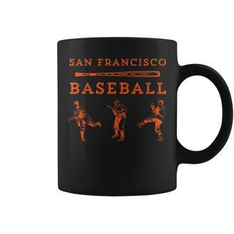 Classic San Francisco Baseball Fan Retro Coffee Mug - Monsterry