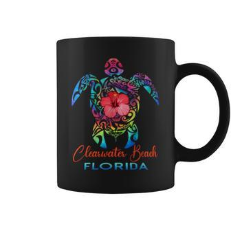 Clearwater Beach Florida 2024 Sea Turtle Summer Vacation Coffee Mug - Monsterry UK