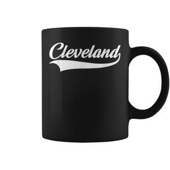 Cleveland Hometown Pride Throwback Print Classic Coffee Mug - Monsterry DE