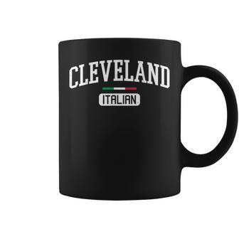 Cleveland Italian Pride Ohio Hometown City Italy Coffee Mug - Monsterry