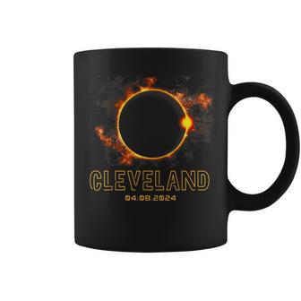 Cleveland Ohio Total Solar Eclipse 2024 April 8Th Souvenir Coffee Mug | Mazezy