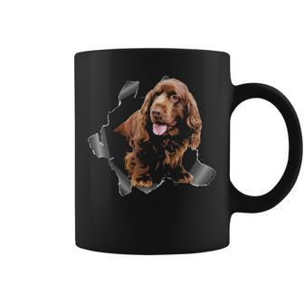 Cocker Spaniell Torn Cloth Cocker Spaniel Lover Dog Owner Coffee Mug | Mazezy