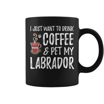 Coffee Lover Labrador Labrador Dog Mom Coffee Mug | Mazezy
