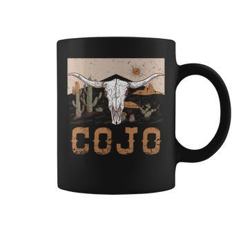 Cojo Family Name Western Cowhide Team Cojo Family Pride Coffee Mug - Seseable