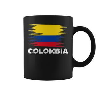 Colombia Colombian Flag Sport Soccer Football Coffee Mug - Monsterry
