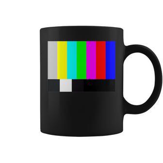 Color Bar Tv Test Pattern Coffee Mug - Monsterry DE