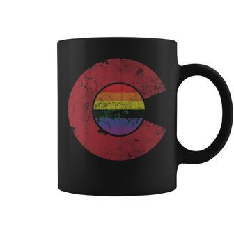 Colorado Flag Lgbt Gay Pride Coffee Mug | Mazezy AU