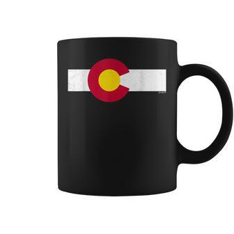 Colorado Flag State Flag Colorado C Vintage Coffee Mug - Monsterry
