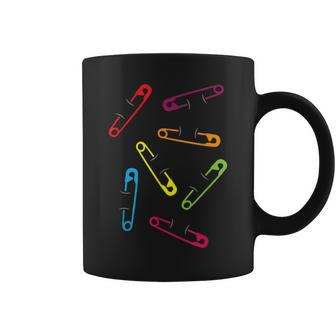 Colored Safety Pins Of Solidarity Coffee Mug - Monsterry DE