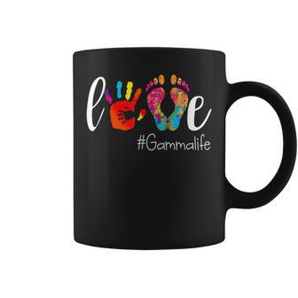 Colorful Love Gamma Life Coffee Mug - Monsterry UK