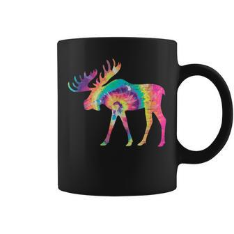 Colorful Moose Alaska Specie Wild Animal Hunting Coffee Mug - Monsterry DE