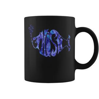 Colorful Phish-Jam Tie-Dye For Fisherman Fish Graphic Coffee Mug - Seseable