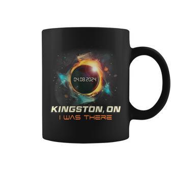 Colorful Total Solar Eclipse Kingston On Canada Coffee Mug - Monsterry AU