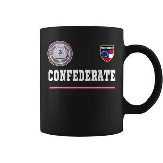 Confederate SoccerSports Jersey Flag Souvenir Coffee Mug - Thegiftio UK