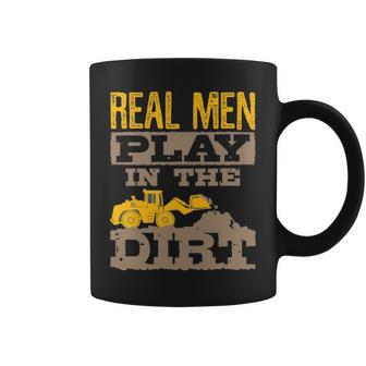 Construction Worker Real Men Coffee Mug | Mazezy