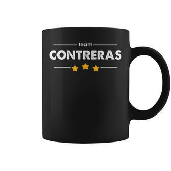 Contreras Family Surname Team Contreras Last Name Coffee Mug - Seseable