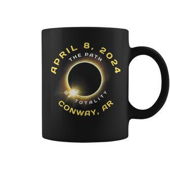 Conway Arkansas Solar Eclipse Totality April 8 2024 Coffee Mug | Mazezy