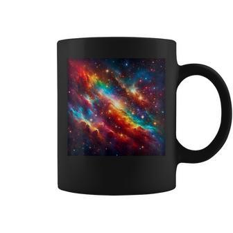 Cool Abstract Vibrant Colorful Stars Space Art Astronomy Coffee Mug - Monsterry AU
