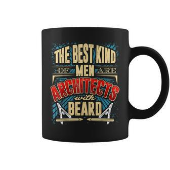 Cool Architect T Architect With Beard Coffee Mug - Monsterry