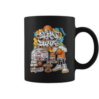 Cool Basketball Graffiti Style Illustration Graphic s Coffee Mug - Monsterry AU