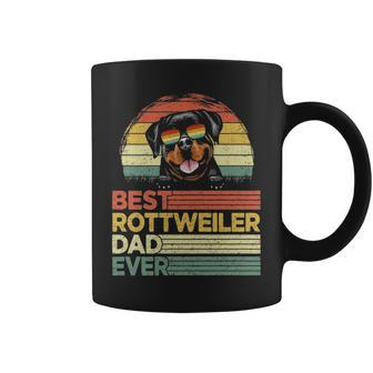 Cool Best Rottweiler Dad Ever Father's Day Coffee Mug | Mazezy DE