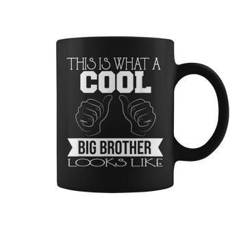 Cool Big Brother Siblings Brother Graphic Family Coffee Mug - Monsterry AU