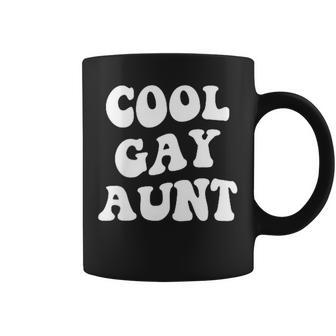 Cool Gay Aunt Coffee Mug - Seseable