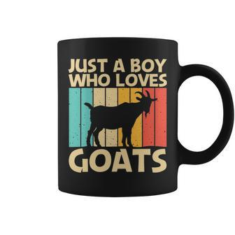 Cool Goat For Boys Kids Goat Farmer Farming Lovers Coffee Mug | Mazezy