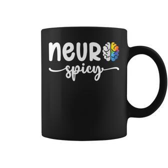 Cool Neurospicy Neuro Spicy Neurotypical Neurodiversity Adhd Coffee Mug - Monsterry UK