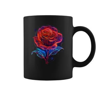 Cool Roses Colors For Flowers And Rock'n Roll Lovers Coffee Mug - Monsterry UK