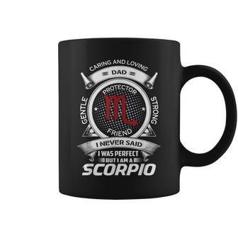 Cool Scorpio Dad Horoscope Sign Birthday Graphic Coffee Mug - Monsterry CA