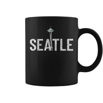 Cool Seattle Space Needle Traveler Souvenir Washington Coffee Mug - Monsterry UK