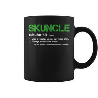 Cool Uncle Skuncle Definition Marijuana Weed Coffee Mug - Thegiftio UK