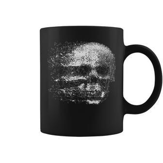 Cool Wild Abstract Skull Novelty Graphic & Cool s Coffee Mug - Thegiftio UK