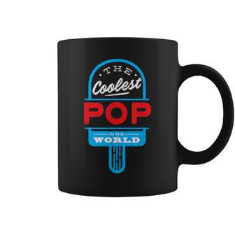 The Coolest Pop T Popsicle Father Summer Coffee Mug - Monsterry