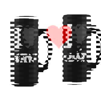 Corazón Rojo Me Encanta Gijon Sin Mangas Taza de café - Regaloses