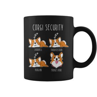 Corgi Security Corgi Dog Humor Coffee Mug - Monsterry UK