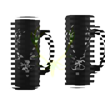 Cornamenta De Ciervo En Color De Camuflaje Caza Taza de café - Regaloses
