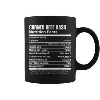 Corned Beef Hash Nutrition Facts Coffee Mug | Crazezy UK