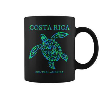 Costa Rica Sea Turtle Retro Boy Girl Vacation Souvenir Coffee Mug - Thegiftio UK