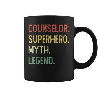 Counselor Superhero Myth Legend Coffee Mug - Monsterry