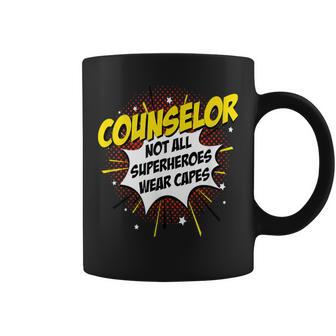 Counselor Superhero Product Comic Idea Coffee Mug - Monsterry AU
