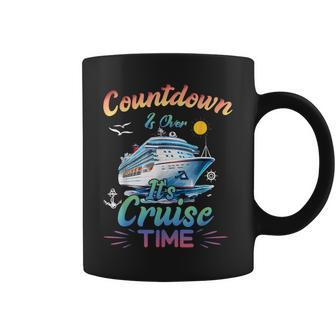 Countdown Is Over It's Cruise Time Husband Wife Coffee Mug - Thegiftio UK