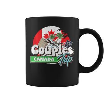 Couples Trip Canada Bound Couple Travel Goal Vacation Trip Coffee Mug - Monsterry DE