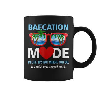 Couples Trip Matching Summer Vacation Baecation Mode-Vibes Coffee Mug - Monsterry DE